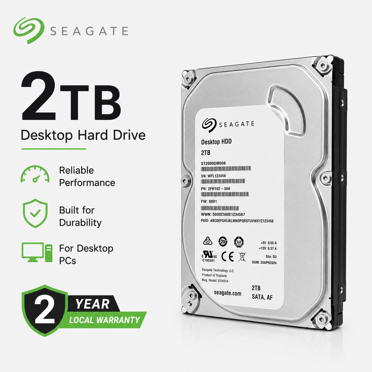 Surveillance Hard Disk 